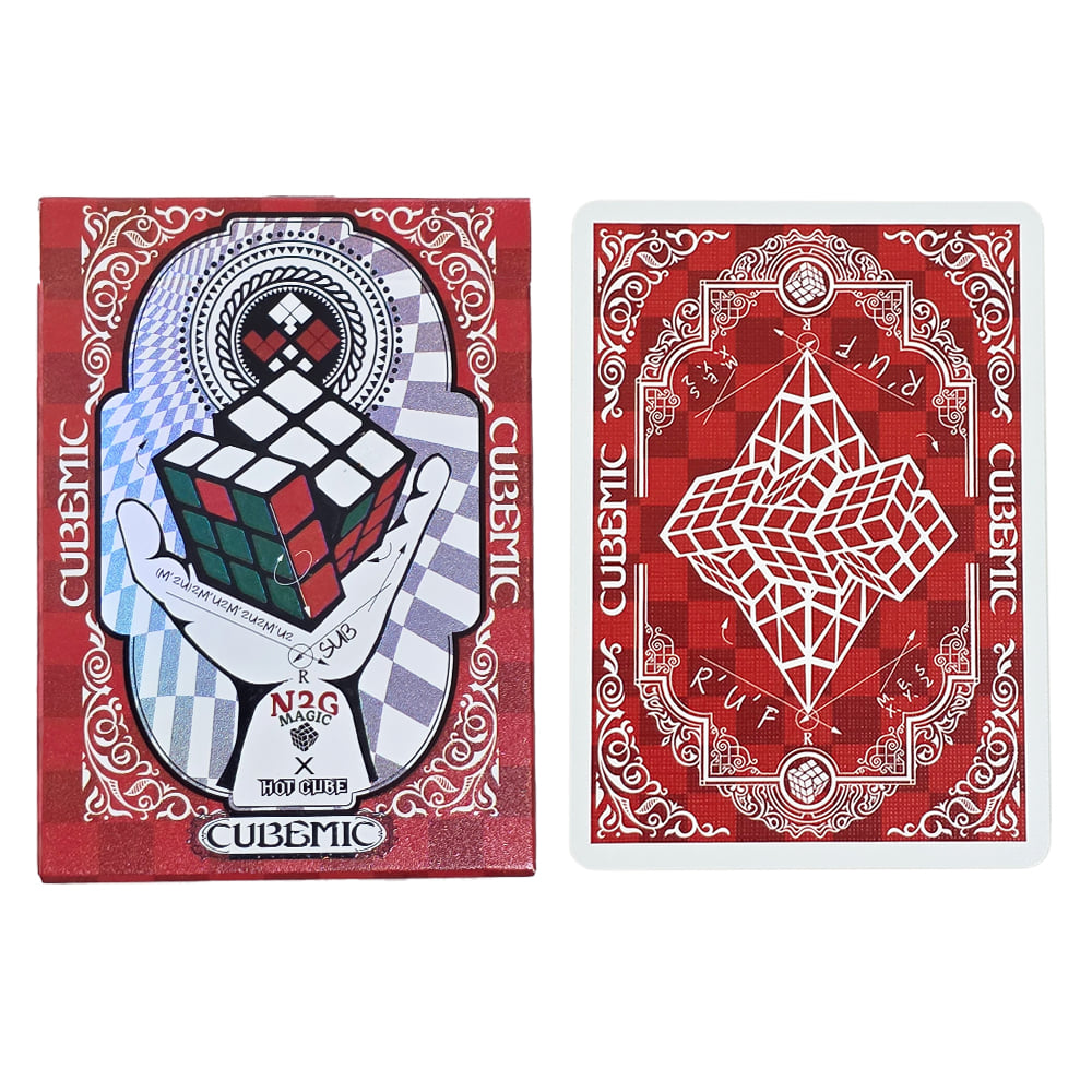 [N2G/한국독점] 큐브 플레잉 카드(Cubemic Playing Card)[N2G/한국독점] 큐브 플레잉 카드(Cubemic Playing Card)