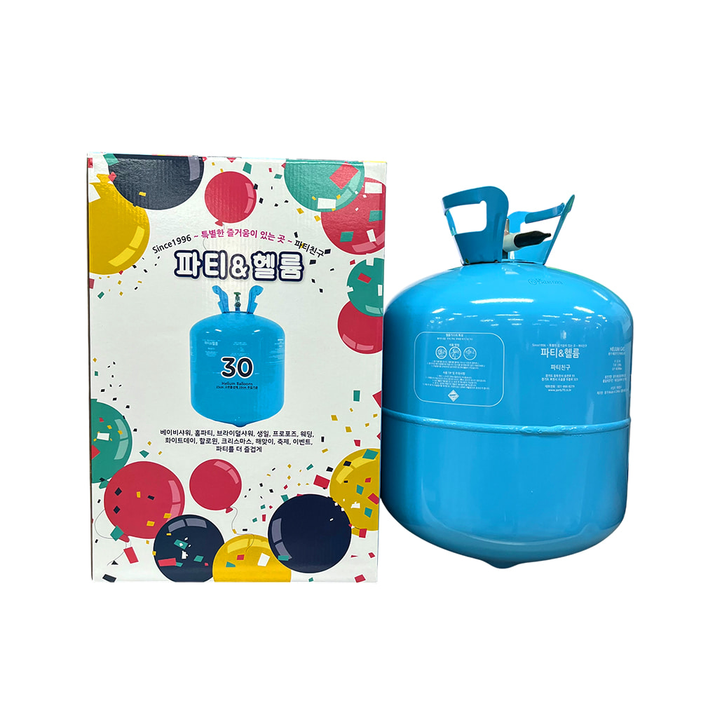 일회용 헬륨가스 22.4L (12인치 30개용)일회용 헬륨가스 22.4L (12인치 30개용)