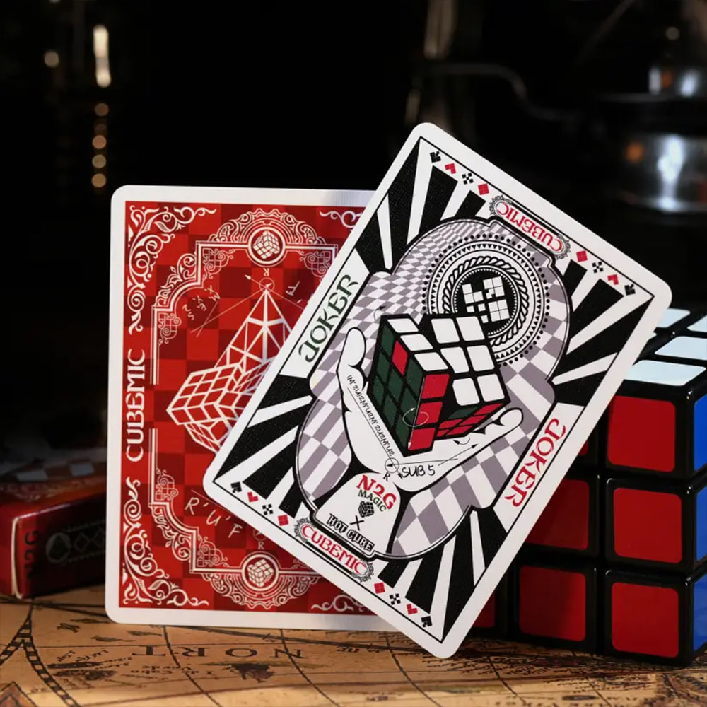 [N2G/한국독점] 큐브 플레잉 카드(Cubemic Playing Card)[N2G/한국독점] 큐브 플레잉 카드(Cubemic Playing Card)
